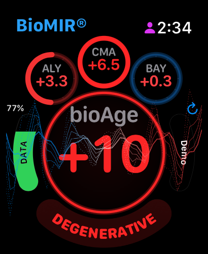 BioMIR Apple Watch screenshot 1